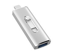 KOOTION Clé USB C 256 Go Cle USB 3.1 256 Go 2 en 1 Clef Memory Stick OTG Flash Drive 256 Giga 3.1 U Disque Porte Clé Haute Vitesse Imperméable Type-C à Double Connectique pour Samsung S8/S9 Huawei