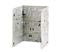 Koowaa 3-Side Kitchen Splatter Guard Pliable Board Proof Oil Board Aluminium Gas Stove Shield Shield Kitchen Cooking Stove Frying Pan Oil Splash Guards Screen Cover