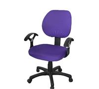 Koowaa Lot de 2 Housses de Dossier universelles Extensibles et rotatives pour Chaise de Bureau Style Simplisme Moderne