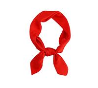 KOOYOL Foulard Carré Femmes Square Motif d'Impression Satin de Soie Bandanas Cheveux Bandeau Mouchoir Echarpe Carré