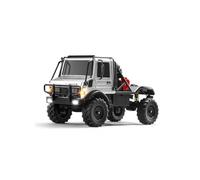 Kopeetechy Voiture d'escalade radiocommandée à l'échelle 1/18, 2,4 GHz, 4 canaux, 4 roues, avec éclairage LED, deux modes de vitesse, contrôle à quatre canaux, avec instructions de conduite visuelles