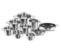 Kopf 122876 Batterie de cuisine Josie, 14 pièces, inox