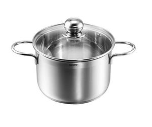 Kopf 124627 Cocotte Josie, Ø 24 cm, hauteur de 14,5 cm, 6 litres, inox