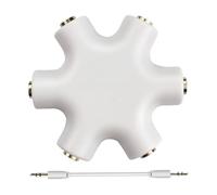 Kopfhörer-Splitter,Headset-Adapter für Laptop | Stereo 3,5mm Kopfhörer-Verteiler für Laptop PC Smartphone Spiele & Musik bei und Unterhaltung