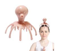 Kopfmassagegerät,Manueller Kopfkratzer Krakenkralle für tiefe Entspannung und Stressabbau | Ultra-Kopfhautmassagegerät, Kopfmassagegerät zur Entspannung der Kopfhaut, Massagekrallen, tragbares Kop