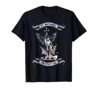 KOPHUUTR Limited Archangel Saint Michael Protect Us Defend Us T-Shirt