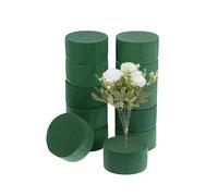 Kopinma 10 pièces Mariage Bricolage Artisanat Arrangement Floral Absorbant l' Jardin d'intérieur Mousse de Fleurs Fraîcheur Brique Ronde