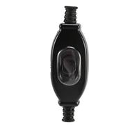 Kopinma 3A 250 V 6mm Étanche en Ligne Interrupteur Cordon Interrupteur IP65 Fil Rond Argent Contact Double Cut Interrupteur Poussière