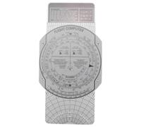 Kopinma E6B Ordinateur de vol, traceur d'aviation, curseur à calcul circulaire, utilisé dans l'aviation, la formation de vol, la formation de pilotes, les stages