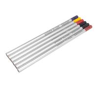 Kopinma IY Lot de 6 stylos sous glaçure pour poterie, crayons de peinture en céramique, crayons de contour peints à la main, crayons à glaçure, crayons pour écrire sous glaçure pour céramique