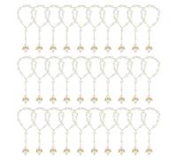 Kopinma Lot de 30 chapelets en acrylique - Pour première communion, baptême, communion