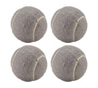 Kopinma Lot de 4 balles de tennis prédécoupées pour marcheurs, pieds de meubles et protection du sol - Idéal pour les carreaux en céramique, le béton et les planchers en bois dur