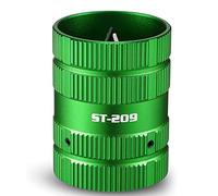 Kopinma Outil d'ébavurage de tuyau, 6,35 mm à 1,6 cm - Alésoir de tuyau en cuivre interne + externe - Alésoir universel pour tuyaux en plastique, cuivre, métal, chanfrein de tube et alésoir de tuyau