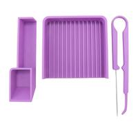 Kopinma Pour la fabrication de bracelets à bijoux, perles à fusion de 5 mm compatibles avec un plateau à aiguille unique et un plateau d'alignement, kit de perles de fusion, outil de fusion