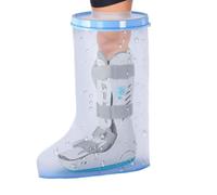 Kopinma Protection de plâtre imperméable extra large pour la douche avec dessous antidérapant, protection de plâtre pour plaies chirurgicales des jambes