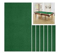 Kopinma Tissu de billard de 2,4 m en feutre avec 6 bandes de tissu pour clubs, bars