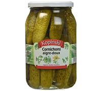 KOPINSKI Cornichons Aigre Doux 860 g - Lot de 3