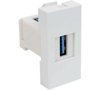 KOPOS QD 45X22.5-USB_HB Insert pour appareil électrique module de données (l x H) 22.5 mm x 45 mm 1 pc(s) blanc