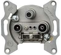 Kopp 1 pièce Insert Prise TV, radio, SAT gris 916400181 1 pc(s)