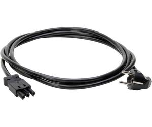 Kopp 1 Stück Netzkabel Schwarz 3 m 226403049 (226403049)