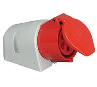 Kopp CEE Prise murale 5 broches 32 A 400 V Rouge - 102000005