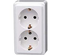 Kopp 102502002 prise de courant Type F Blanc