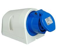 Kopp 103200002 Prise Murale 3 Broches pour Caravane 16 A 230 V Bleu