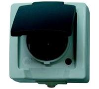 Kopp 107856005 prise de courant CEE 7/3 Gris