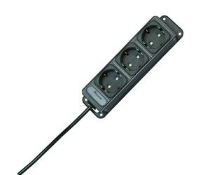 Kopp 127015013 Barre multiprise 3 Prises Anthracite