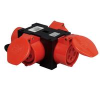 Kopp 129206008 Répartiteur Compact CEE pour 3 Prises 16 A