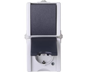 Kopp 139356003 1 pièce Gamme d'interrupteurs pour pièce humide complet