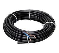 Kopp 152210845 H03 VV-F Tuyau conducteur Noir 2 x 0,75 mm² x 10 m