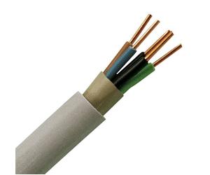 Kopp 153225006 Câble gainé NYM-J 5 fils Gris 5 x 2,5 mm², 25 m