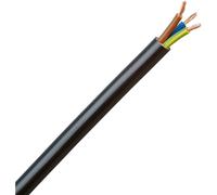 Kopp 153705007 Câble gainé H05VV5-F 3 x 1.5 mm² noir 5 m
