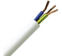 Kopp 153725001 Câble gainé H05VV-F 3 x 1.5 mm² noir 25 m