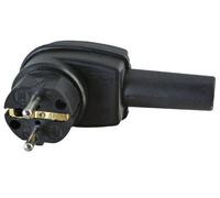 Kopp 178216009 Fiche D’Angle Schuko En Caoutchouc Plein