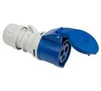 Kopp 182400003 Caravane Femelle 3 Broches, 16 a, 230 v (Bleu)