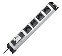 Kopp Bloc multiprise EL PS SDL – 4 prises, protection de personne, interrupteur FI/LS