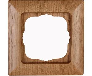 Kopp 306530001 HK02 Cadre de Finition Simple en chêne