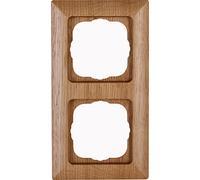 Kopp 306630004 HK02 Cadre de Finition Double en chêne