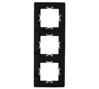 Kopp 308605086 Paris Cadre pour 3 Prises murales