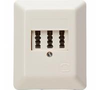 Kopp 33369393 prise de courant RJ-11 Blanc