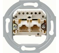 Kopp 33369401 prise de courant RJ-11 + RJ-45 Blanc