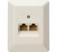 Kopp 33369405 prise de courant RJ-11 Blanc