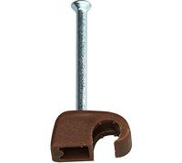 Kopp Cavalier 342606089 Plage de Ø du faisceau 4 à 7 mm Marron 50 pièces