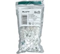 Kopp 345504087 Cavalier 345504087 Plage de Ø du faisceau 4 à 7 mm gris 100 pc(s)