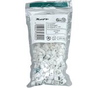 Kopp 345504087 Cavalier 345504087 Plage de Ø du faisceau 4 à 7 mm gris 100 pc(s)