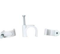 Kopp 347804088 Cavalier 347804088 Plage de Ø du faisceau 10 à 14 mm gris 50 pc(s)