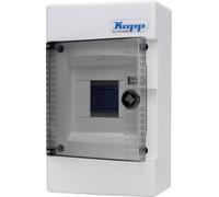 Kopp 350914040 Boîtier de distribution Nombre de divisions = 8 Nbr de rangées = 1 Contenu 1 pc(s)