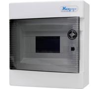 Kopp 350915041 Boîtier de distribution Nombre de divisions = 8 Nbr de rangées = 1 Contenu 1 pc(s)